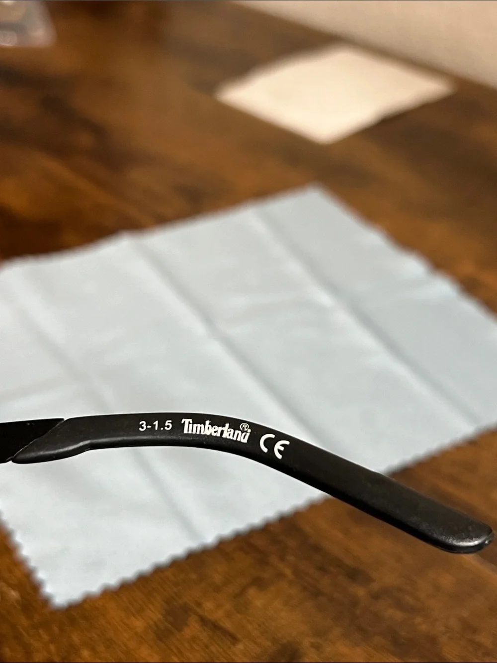 Timberland Black Frames with Dark Purple Lenses Aviator Sunglasses
